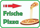 thumbnail of Frische Pizza Schild mit Pfeil rechts A1 (594x841mm)