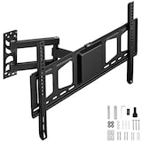thumbnail of tectake Soporte de pared inclinable y giratorio para TV de 32" a 100" (81-254 cm), VESA 600 x 400, soporta hasta 60 kg  Negro