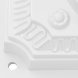thumbnail of vidaXL Sockel-Briefkasten Aluminium Vintage-Stil Rostfrei Weiß