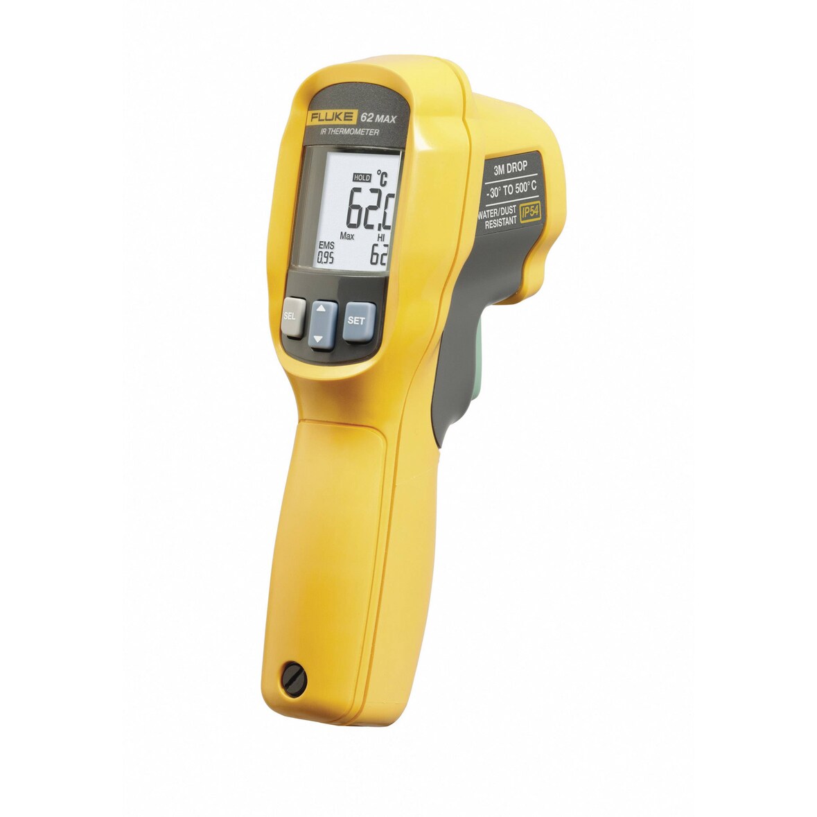 Fluke 62 MAX Infrarot-Thermometer Optik 10:1 -30 - +500 °C 4130474