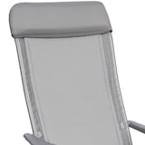 thumbnail of 4 Aluminium Gartenstühle klappbar mit Kopfteil  4grau