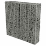 thumbnail of vidaXL Gabionenwand mit Abdeckung Verzinkter Stahl 100×20×100 cm