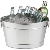 thumbnail of Bewitched Bañera para Bebidas, 11 litros, Enfriador de Bebidas,Enfriador de Botellas de Acero Inoxidable, 40 x 28 cm, Altura 22 cm (Zinc)