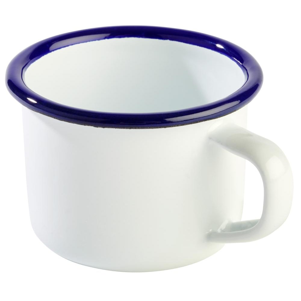 APS 40636 Henkelbecher -ENAMELWARE-  Ø 7 cm, H: 5 cm, 0,1 Liter