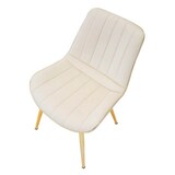 thumbnail of Sedia Crema Dorato Set 2 PZ cm 51X59X79 - PARISREMA GOLD