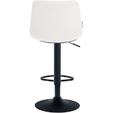 thumbnail of Conjunto de 2 bancos de bar em imitação de pele Jerry branco/preto