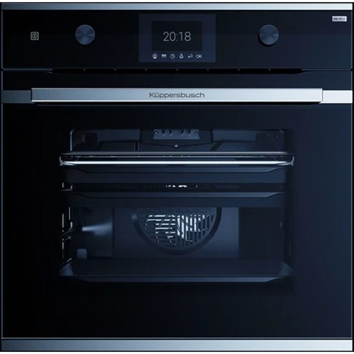 Küppersbusch Pyrolyse-Backofen mit ökotherm®, K-Connect, TFT Display und 10 Funktionen BP6381.0S