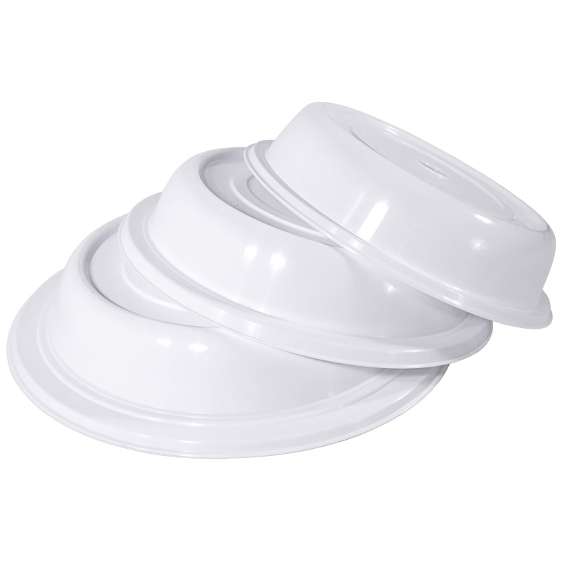 Contacto Tellerglocke, weiß 28 cm