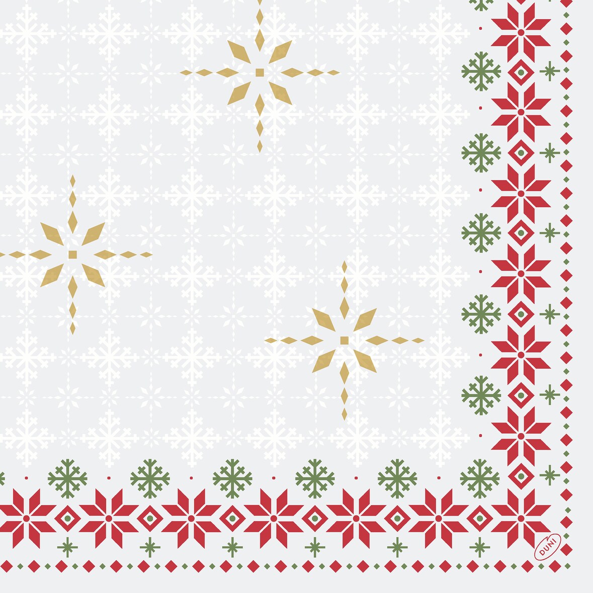 DUNI Serviette Dunisoft 40x40cm Tradition