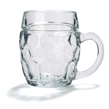 thumbnail of 6x Stölzle Oberglas Bierkrug Tübinger 0,5 l, geeicht, Übermaß, mit Schild, Bierglas