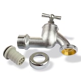 thumbnail of Gartenhahn Ventilauslaufhahn 1 Zoll DN25 Absperrventil Auslaufhahn Garten Außen