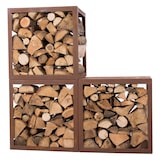 thumbnail of Portaoggetti in legno fatto a mano RedFire Hodr 50 cm