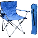 thumbnail of 2-er Set Anglersessel mit Getränkehalter und Tasche Blau belastbar bis 120kg