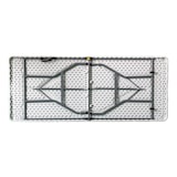thumbnail of Pack 10 Mesas Plegables 180cm Blancas. Lote Profesional Mesa Maleta Rectangular. Acero y HDPE Alta Resistencia