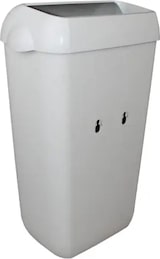 thumbnail of Abfallbehälter 23 Liter Green Hygiene, Kunststoff-Mix, weiß-meliert #KORBLEGER