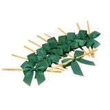 thumbnail of 10 Satinschleifen 5cm Geschenkschleifen mit entfernbarem Draht Dekoschleifen Stoffschleifen Fertigschleifen Bastelschleifen zum Basteln Aufnähen