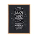 thumbnail of Bi-Office, Pizarra Transitional, 120 x 90 cm, Pizarra para Tiza, Marco de MDF Roble