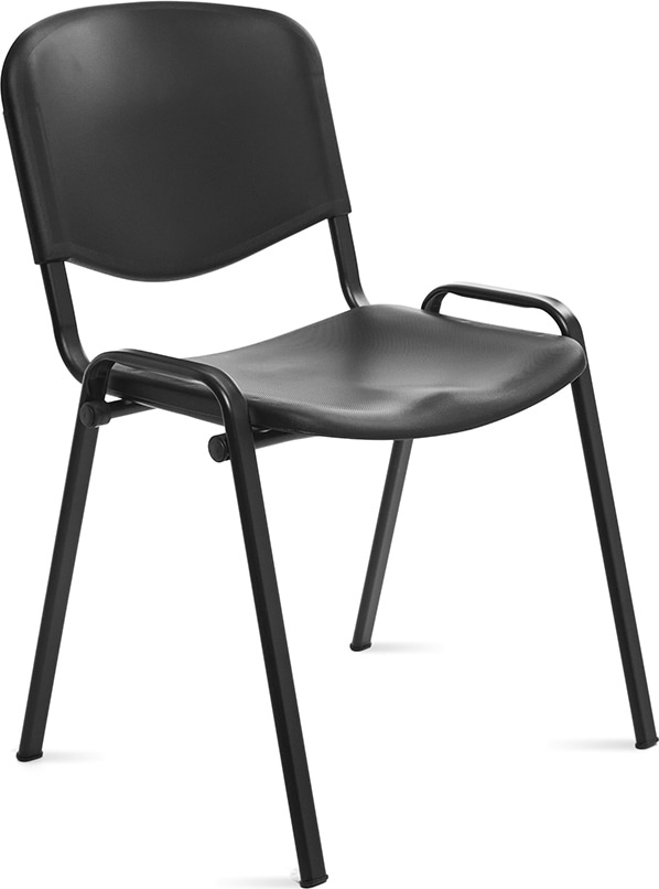 Rocada - Cadeira em polipropileno pvc, Preta