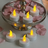 thumbnail of LED Teelichter inkl. Fernbedienung mit Batterien D: 3,8cm weiß 6 Stück