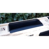 thumbnail of Europaletten Pflanzkasten verzinkt oder Kunststoff schwarz Balkon Blumenkasten schwarz