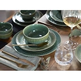 thumbnail of CreaTable Celadon Grün Tellerset 12-tlg Steinzeug