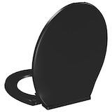 thumbnail of vidaXL Toilettensitz mit Absenkautomatik und Quick-Release Schwarz