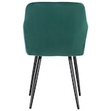 thumbnail of Set 4 sedie da pranzo Shila verde/Velluto