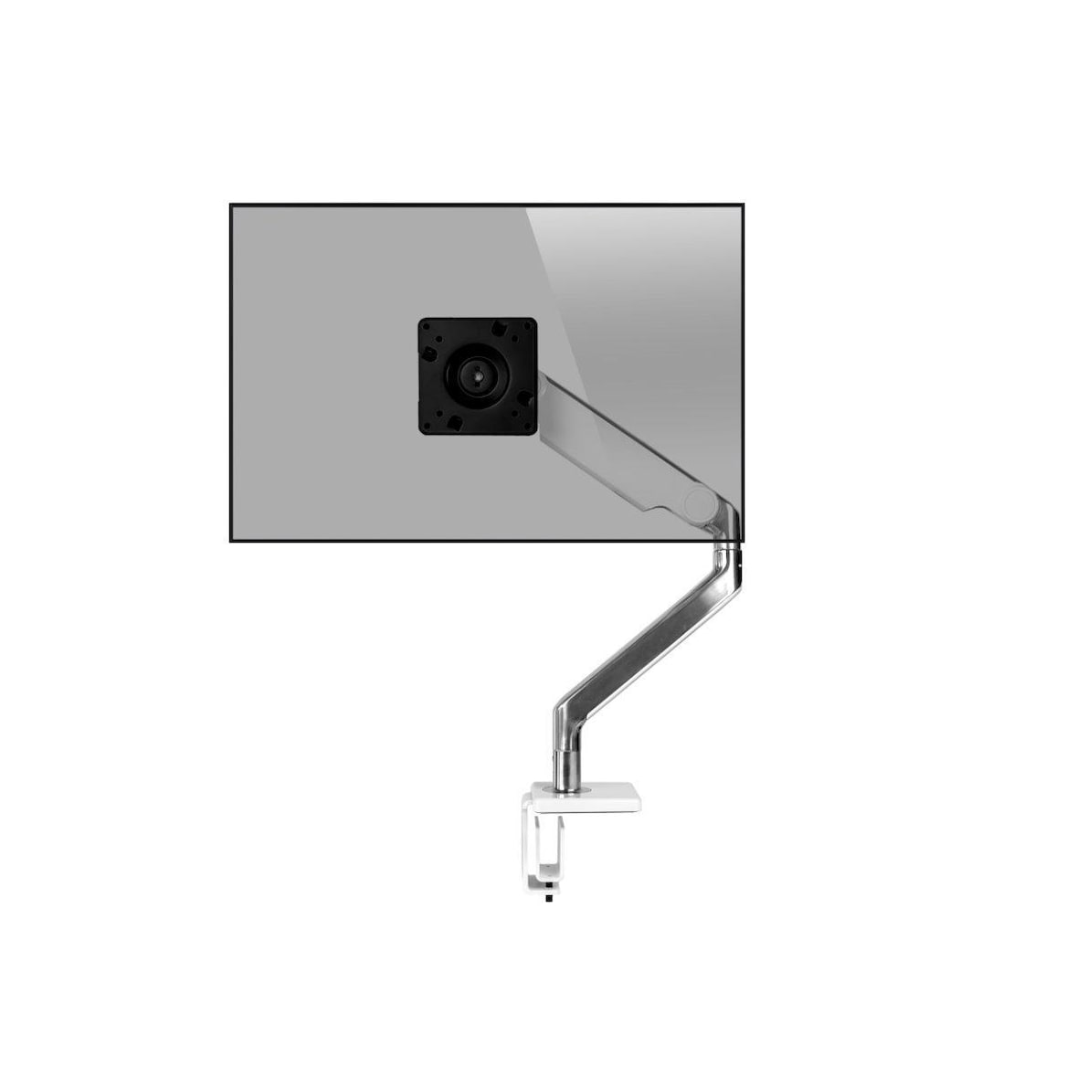 Humanscale M2.1 Monitorhalterung für USM Tisch schräg weiß (M21UWBTB)