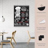 thumbnail of Tableau noir mural Europel 60x110cm, 356214