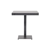 thumbnail of METRO PROFESSIONAL Mesa de bistrô Balsario, alumínio/rattan PE, 70 x 70 cm, quadrada, cinzento