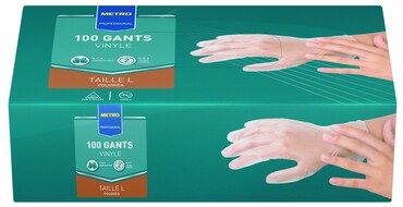 Gants Jetables En Vinyle TAVIALO – Lot De 100, Sans Poudre, Taille M/8 Ou L/9, Pour Maison, Médecine, Industrie - 6