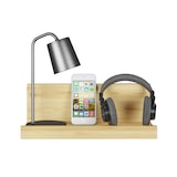 thumbnail of Handy-Ablage Ablagebrett Kiefer Massivholz oder weiß Bettablage V-90.82-14Kiefer