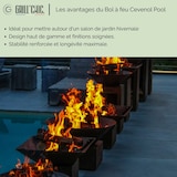 thumbnail of Cevenol Pool Ciotola antincendio Corten rotonda 74 ciotola singola