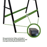 thumbnail of 4x Klappbock Sägebock Arbeitsbock klappbar 2er Set Traglast 200 kg/Paar Gerüstbock