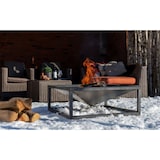 thumbnail of Feuerschale Tervo Industrial, robuste Stahl-Feuerstelle, 80 cm, made in Europe