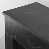 thumbnail of Chimenea de bioetanol de pie BELLINI de madera efecto mármol negro. Fabricada en Italia. L96 x P35 x H96.