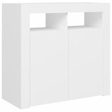 thumbnail of vidaXL Sideboard mit LED-Leuchten Weiß 80x35x75 cm