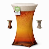 thumbnail of Stehtischhusse Stretch für Bistrotisch Motiv Ø 60-65x110-120 cm Bierglas