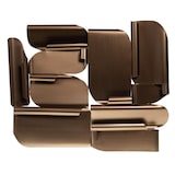 thumbnail of Décoration murale Sacha en   60 x 74 cm -  Marron Autre forme Métal Amadeus 5.10x74.29 cm