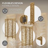 thumbnail of ML-Design Paravent Fukuoka 3-teilig 170x121 cm Natur Holz Raumteiler Faltbar Sichtschutz Trennwand Schlafzimmer