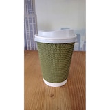 thumbnail of 500x  Coffee to Go Deckel weiß 80mm für Pappbecher 0,2 - 0,3