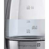 thumbnail of Tarrington House Bouilloire WK2219GT, 21.4 x 16 x 25.1 cm, sans fil, filtre anticalcaire, 1.7 l, 1850 - 2200 W