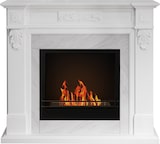 thumbnail of Bioethanol-Kamin Biokamin TRUMAN Weißer Marmoreffekt L121 x T38 x H108