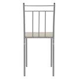 thumbnail of ML-Design Esstisch Set 4-tlg., Eiche-Rustikal, Tisch mit 2 Stühlen & 1 Bank, Essgruppe für 4 Personen, Küchentisch mit Metallrahmen, Bartisch Set,