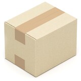 thumbnail of 125 Graskartons 190 x 150 x 140 mm Grapapier Kartons Versandkartons aus Graspapier
