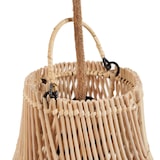 thumbnail of Bazar Bizar Hanglamp van rotan 20x20x30 cm naturel