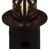 thumbnail of Goldflame Style Terrassenheizstrahler 11,2 kW 360°-Blick mobil Schwarz