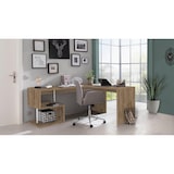 thumbnail of Web Furniture ESSE Scrivania Angolare Melaminico 180/160cm   Rovere