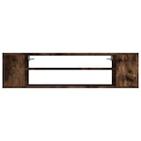 thumbnail of Helloshop26 - Mobile TV da parete in rovere affumicato 100 x 30 x 26,5 cm legno ingegnerizzato marrone 02_0024286