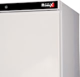 thumbnail of Romux® Kühlschrank ABS 400 Liter mit 1 Tür 60 cm mit Umluftkühlung weiß | Gastro Kühlschrank mit 400 L Kapazität - 4 Einlegeböden und 130 W